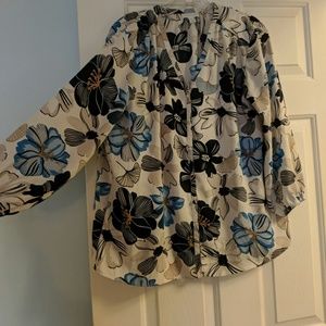 Flowered Blouse